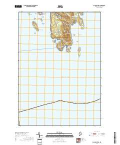 Schoodic Head 2018 topographic map thumbnail