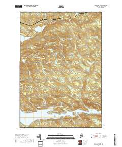Sebec Lake East 2018 topographic map thumbnail