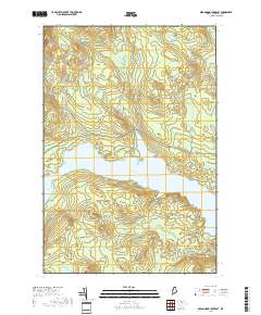 Seboomook Lake East 2018 topographic map thumbnail