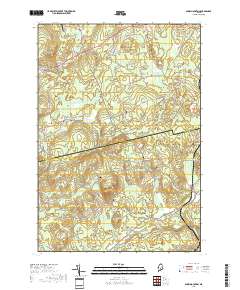 Snow Mountain 2018 topographic map thumbnail