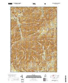 Speckled Mountain 2018 topographic map thumbnail