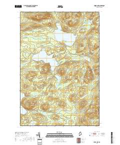 Spider Lake 2018 topographic map thumbnail