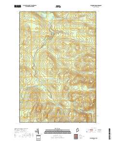 Spruce Brook 2018 topographic map thumbnail