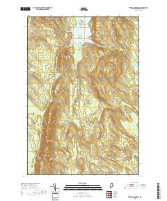 Stetson Mountain 2018 topographic map thumbnail