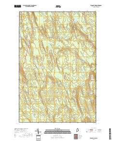 Ten Mile Lake 2018 topographic map thumbnail