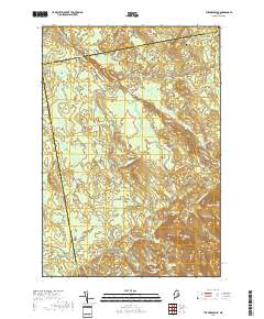 The Horseback 2018 topographic map thumbnail
