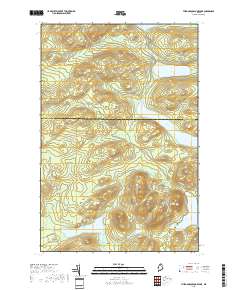 Third Musquacook Lake 2018 topographic map thumbnail