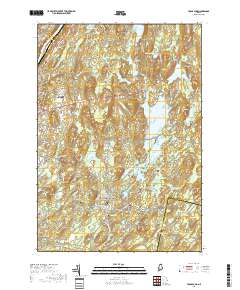 Togus Pond 2018 topographic map thumbnail