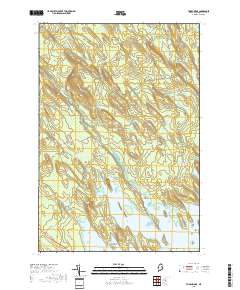 Tomah Ridge 2018 topographic map thumbnail