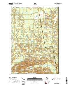 Tunk Mountain 2018 topographic map thumbnail