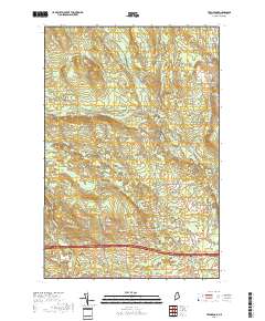Twin Brook 2018 topographic map thumbnail