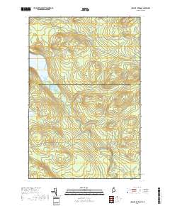 Umsaskis Lake East 2018 topographic map thumbnail