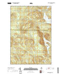 Umsaskis Lake West 2018 topographic map thumbnail