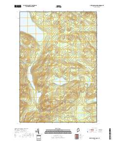 Upper Russell Pond 2018 topographic map thumbnail
