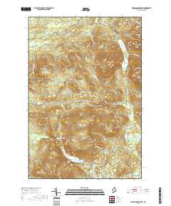 Wassataquoik Lake 2018 topographic map thumbnail