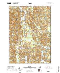 Waterboro 2018 topographic map thumbnail