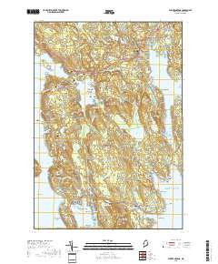 Winter Harbor 2018 topographic map thumbnail