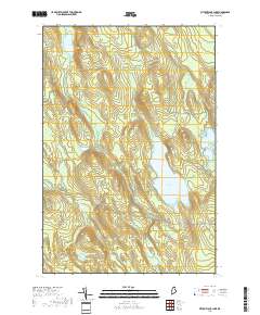 Wytopitlock Lake 2018 topographic map thumbnail