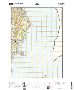 York Beach 2018 topographic map thumbnail