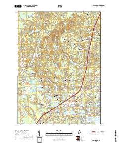 York Harbor 2018 topographic map thumbnail