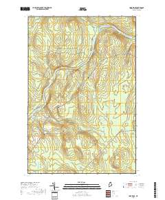 York Ridge 2018 topographic map thumbnail