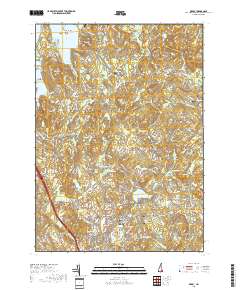 Derry 2018 topographic map thumbnail
