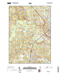 Dover West 2018 topographic map thumbnail