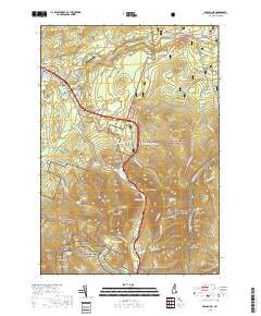 Franconia 2018 topographic map thumbnail