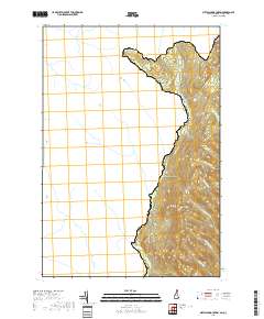 Metallak Mountain 2018 topographic map thumbnail