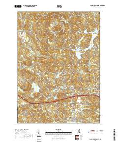 Mount Pawtuckaway 2018 topographic map thumbnail