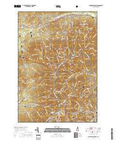 Mount Washington 2018 topographic map thumbnail