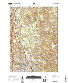 Nashua North 2018 topographic map thumbnail