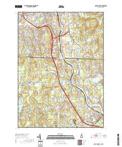 Nashua South 2018 topographic map thumbnail