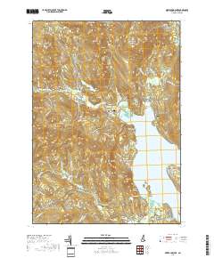 Newfound Lake 2018 topographic map thumbnail