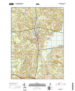 Newmarket 2018 topographic map thumbnail