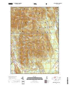 North Conway East 2018 topographic map thumbnail