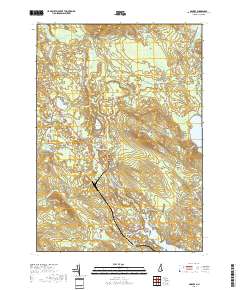 Ossipee 2018 topographic map thumbnail