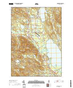 Ossipee Lake 2018 topographic map thumbnail
