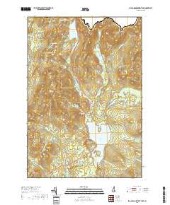Second Connecticut Lake 2018 topographic map thumbnail