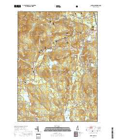 Silver Lake 2018 topographic map thumbnail
