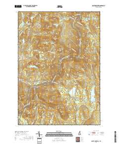 Smarts Mountain 2018 topographic map thumbnail