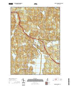 Sunapee Lake North 2018 topographic map thumbnail