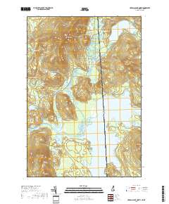 Umbagog Lake North 2018 topographic map thumbnail