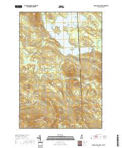 Umbagog Lake South 2018 topographic map thumbnail