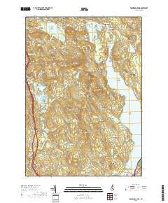 Winnisquam Lake 2018 topographic map thumbnail