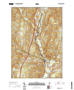 Woodsville 2018 topographic map thumbnail