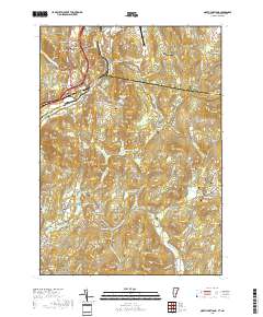 North Hartland 2018 topographic map thumbnail