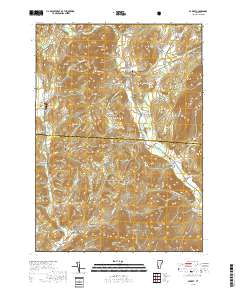 Pawlet 2018 topographic map thumbnail