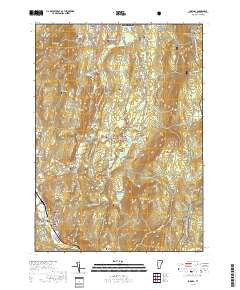 Pownal 2018 topographic map thumbnail