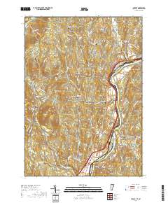 Putney 2018 topographic map thumbnail